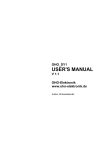 USER`S MANUAL - Trenz Electronic