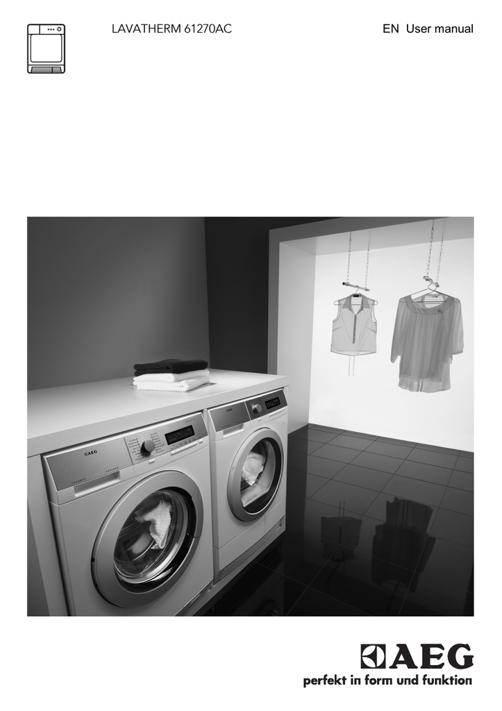 Aeg Lavatherm 57700 Service Manual