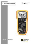 ac+dc trms multimeter ca 5277