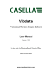 Vibdata User Manual