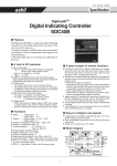 Digital Indicating Controller SDC40B