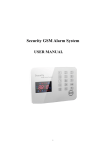 Security GSM Alarm System