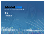 ModelSim SE Tutorial