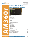 AM360r user manual ver 2008.11.14, Hardware rev