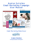 Email Marketing Campaign Services User Manual