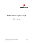 RedBeam Inventory Tracking™ User Manual