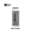HDM99 User Guide