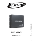 elation pixel net 4 - user manual version 1