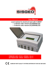 User Manual - SISGEO North America