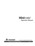 715U0101 Rev 12 - Minimate Operator Manual