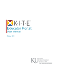 KITE Educator Manual - O`loughlin Elementary