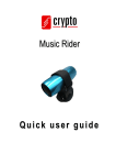 Music Rider Quick user guide