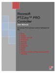 PTZJoy™ Controller User Manual