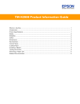 TM-H2000 Product Information Guide
