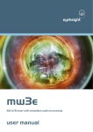 MW-3E mix/wipe user manual