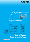 E5CN-HT/E5AN-HT/E5EN-HT Digital Controllers User`s Manual