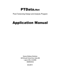 PTData.Net Application Manual