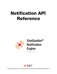 Notification API Reference