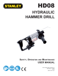 Hydraulic Hammer drill