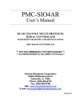PMC-SIO4AR - General Standards Corporation