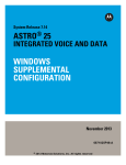 Windows Supplemental Configuration