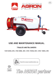 USE AND MAINTENANCE MANUAL