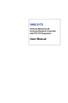 Advantech UNO-2172 User Manual