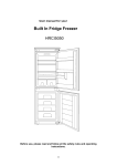 Built In Fridge Freezer