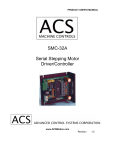 SMC-32A Serial Stepping Motor Driver/Controller