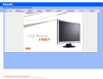 Philips 190S7F User Guide Manual
