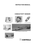 INSTRUCTION MANUAL CONDUCTIVITY SENSOR