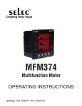 user manual selec mfm374