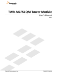 TWR-MCF51QM Tower Module