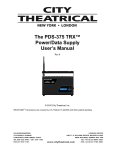 The PDS-375 TRX™ - City Theatrical