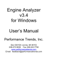 Engine Analyzer v3.4 for Windows User`s Manual