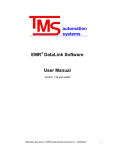automation systems EMR DataLink Software User Manual