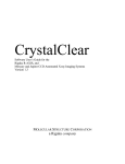 Crystal Clear Manual