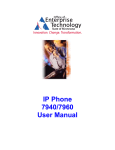 IP Phone 7940/7960 User Manual