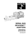 SERIAL BUS DEVICENET™ ADAPTERS