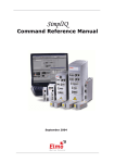 SimplIQ Command Reference Manual