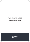 Widex USB Link