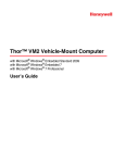 Thor VM2 User`s Guide - Honeywell Scanning and Mobility
