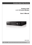 O-Series DVR User Manual
