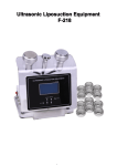 Ultrasonic Liposuction Equipment F-218