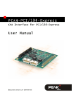 PCAN-PCI/104-Express - User Manual - Home: PEAK