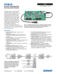 DT9818 Datasheet