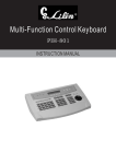 Multi-Function Control Keyboard
