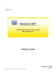 User`s Guide - Kernel Data Recovery