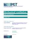 Mechanical ventilation - PACT