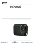 User`s manual FLIR Cx series